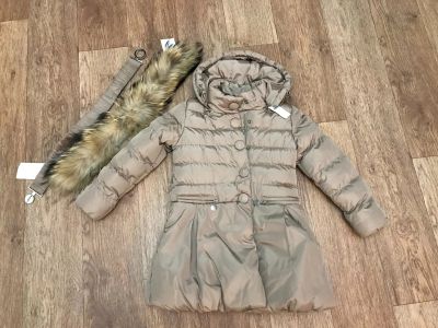 Лот: 12595716. Фото: 1. Пуховик Cherche на девочку 5 лет. Верхняя одежда