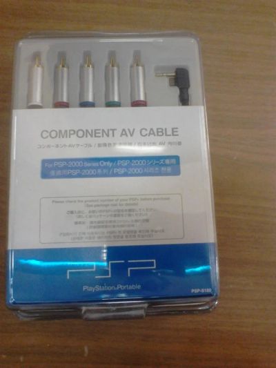 Лот: 3235071. Фото: 1. Component AV кабель для PSP. Аксессуары для игровых приставок, консолей, геймпады