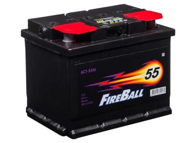 Лот: 18617954. Фото: 1. Аккумулятор FireBall 55 а/ч R... Аккумуляторы