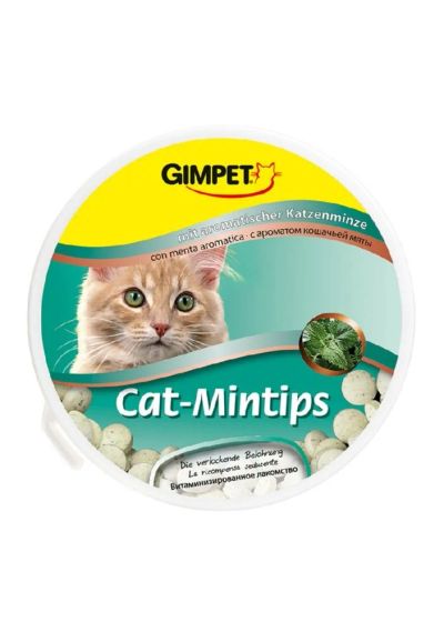 Лот: 8432640. Фото: 1. Витамины Gimpet Cat-Mintips для... Косметика, лекарства