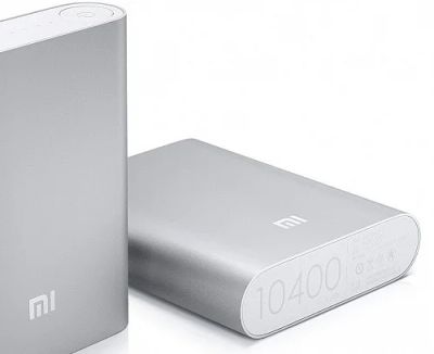 Лот: 4456689. Фото: 1. Xiaomi Powerbank 10400 mah. Белый... Зарядные устройства, блоки питания, адаптеры сетевые для смартфонов