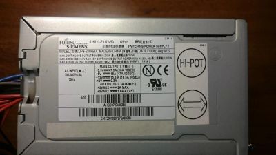 Лот: 7536557. Фото: 1. Блок питания Fujitsu Siemens. Корпуса, блоки питания