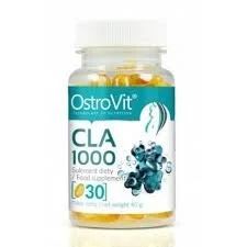 Лот: 10584558. Фото: 1. CLA 1000 30 капс. OstroVit (спортивное... Спортивное питание, витамины