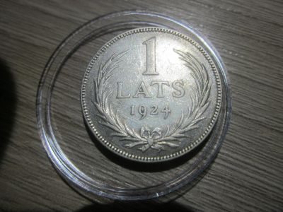 Лот: 23554822. Фото: 1. Латвия 1924г серебро. Страны СНГ и Балтии