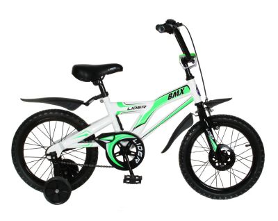 Лот: 4075315. Фото: 1. Велосипед 16" LIDER BMX зеленый... Красноярск