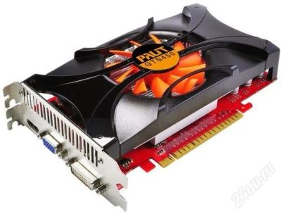 Лот: 1488426. Фото: 1. Видеокарта Palit GTS450 512M DDR5. Видеокарты