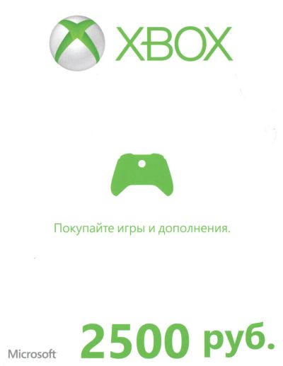 Лот: 7814810. Фото: 1. Карта оплаты покупок в XBOX Marketplace... Игры для консолей