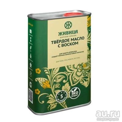 Лот: 18011401. Фото: 1. Твердое масло с воском 1л (Живица... Краски, лаки, растворитель
