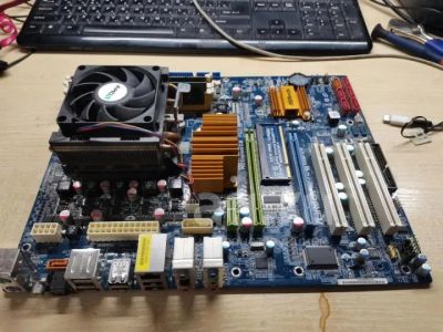 Лот: 23530988. Фото: 1. Материнская плата ASRock A770CrossFire... Комплекты запчастей