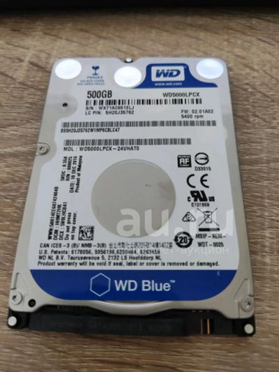 Лот: 19177128. Фото: 1. Жесткий диск 500 gb 2.5". Жёсткие диски (HDD)
