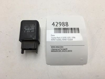 Лот: 20390835. Фото: 1. Реле Toyota Mark Ii 1996 9098702002... Электрооборудование