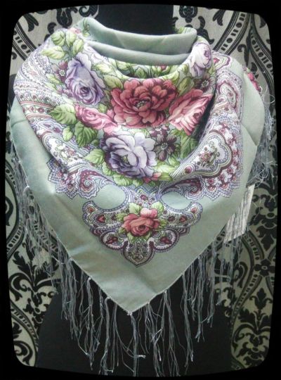 Лот: 4529636. Фото: 1. Платок 4. Шарфы, платки