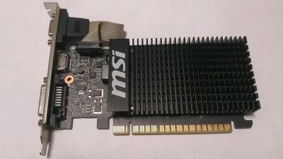 Лот: 18861137. Фото: 1. Видеокарта MSI GeForce GT 710... Видеокарты