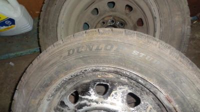 Лот: 10439586. Фото: 1. шины зимние Dunlop Studless 175... Шины
