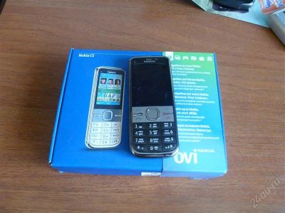 Лот: 756692. Фото: 1. Nokia C5 оригинал с рубля. Смартфоны