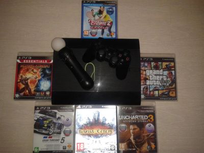 Лот: 8686967. Фото: 1. ps3 super slim. Игровые приставки, консоли