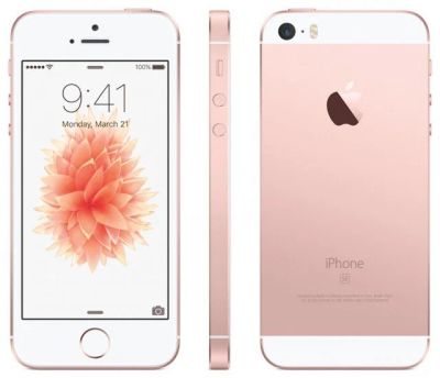 Лот: 8464140. Фото: 1. iPhone SE 64gb Rose Gold A1723... Смартфоны