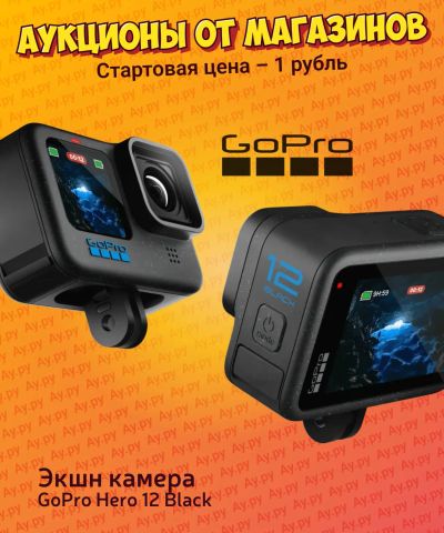 Лот: 24769494. Фото: 1. Экшн камера GoPro Hero 12 Black. Экшн камеры