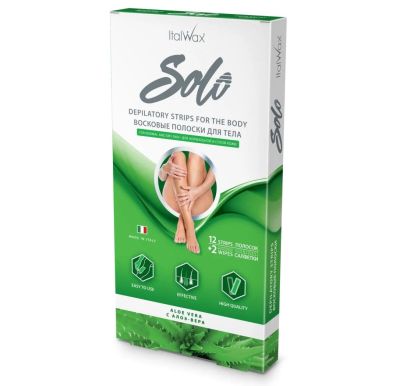 Лот: 4568623. Фото: 1. Восковые полоски Italwax Solo... Уход за телом