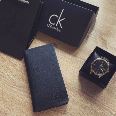 Лот: 15614717. Фото: 1. Calvin Klein часы + портмоне. Другие наручные часы