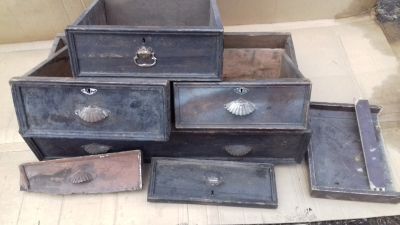 Лот: 18297844. Фото: 1. Ящики разные от старинных комодов... Предметы интерьера и быта