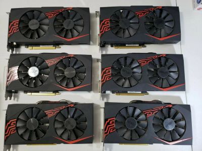 Лот: 16482332. Фото: 1. RX 570 4gb. Видеокарты