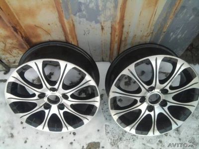 Лот: 3431759. Фото: 1. литые диски на toyota 2 штуки. Диски