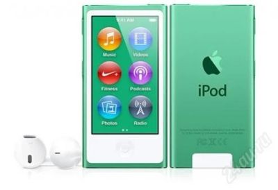 Лот: 2894235. Фото: 1. iPod nano 7 16G разные цвета в... Плееры