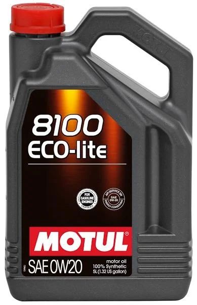 Лот: 12610447. Фото: 1. Motul 8100 Eco-Lite Sae 0W-20... Масла, жидкости