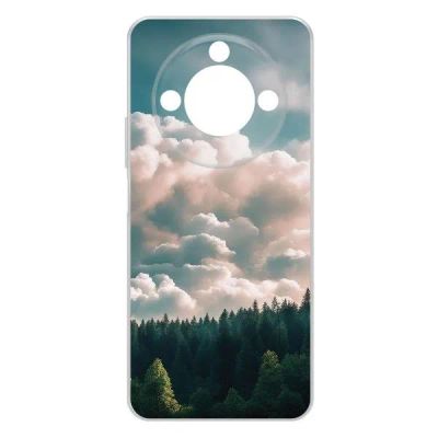 Лот: 25086754. Фото: 1. Чехол Krutoff Clear Case "Облачно... Чехлы, бамперы