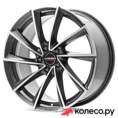 Лот: 25222208. Фото: 1. VTX 8.5x19/5*112 D66.5 ET20 Graphite... Диски