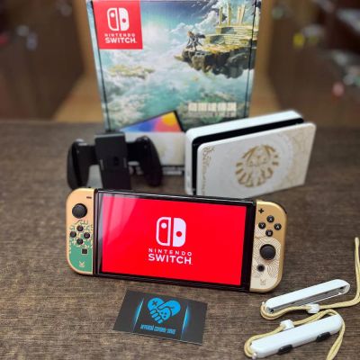 Лот: 21772339. Фото: 1. Nintendo Switch OLED 64gb Zelda... Игровые приставки, консоли