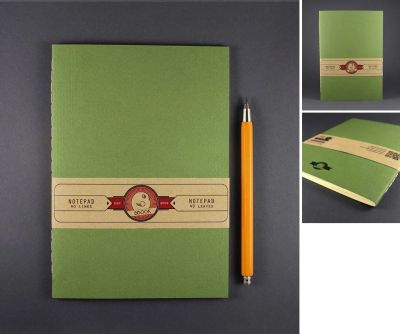 Лот: 5336197. Фото: 1. Bbook A5 (Зеленый). Записные книжки, ежедневники, блокноты