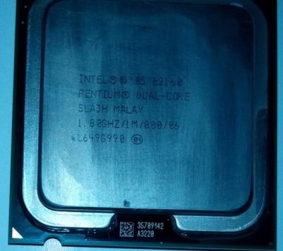Лот: 12258467. Фото: 1. Процессор Intel Pentium E2160... Процессоры