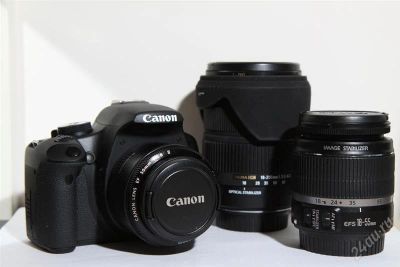 Лот: 1513512. Фото: 1. Canon EOS 500D+EF 50mm f/1.8 II... Цифровые зеркальные
