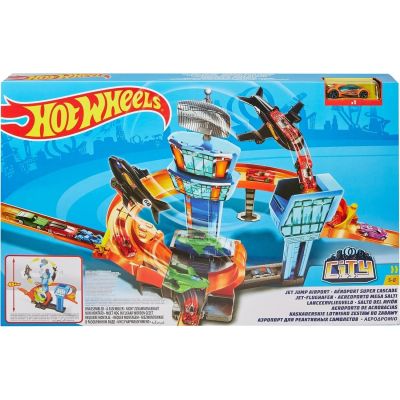 Лот: 16138570. Фото: 1. Набор игровой Hot Wheels Сити... Машины и техника