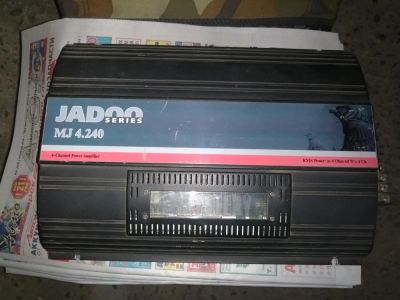 Лот: 6050216. Фото: 1. усилитель mystery mj 4.240 jadoo... Усилители
