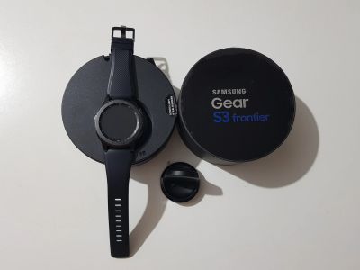 Лот: 15472552. Фото: 1. Samsung Gear S3 Frontier. Смарт-часы, фитнес-браслеты, аксессуары