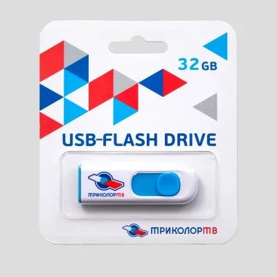 Лот: 8865028. Фото: 1. Флешка 32 Гб Adata с логотипом... USB-флеш карты