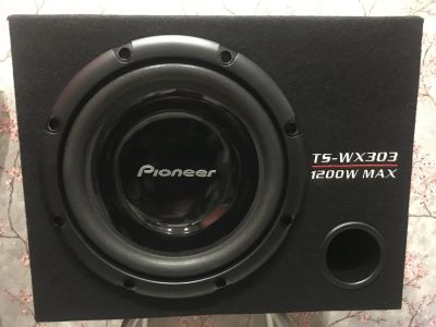 Лот: 17309014. Фото: 1. Сабвуфер Pioneer TS-WX303 1200W. Сабвуферы