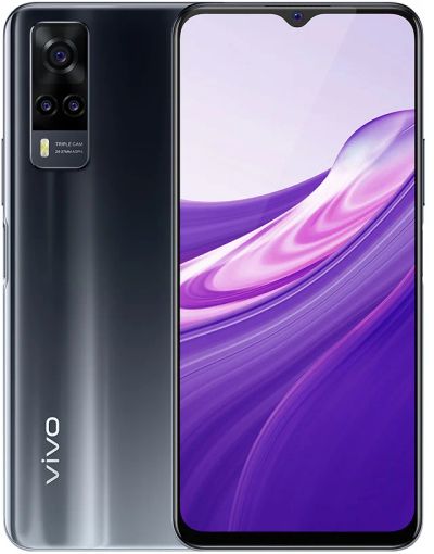 Лот: 18823395. Фото: 1. Смартфон VIVO Y31 4/128GB чёрный... Смартфоны