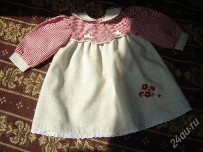 Лот: 351336. Фото: 1. Платье в этническом стиле. Другое (дети растут)