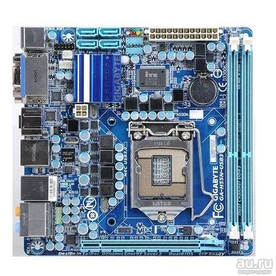Лот: 18520426. Фото: 1. Комплект GA-H55N-USB3 (itx... Комплекты запчастей