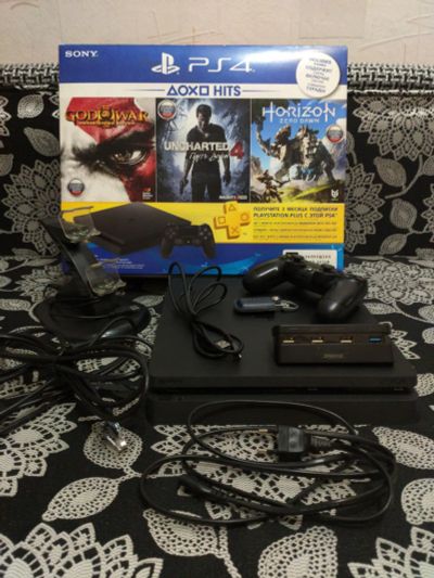 Лот: 21637266. Фото: 1. PlayStation 4 Slim 500GB HEN 9... Игровые приставки, консоли