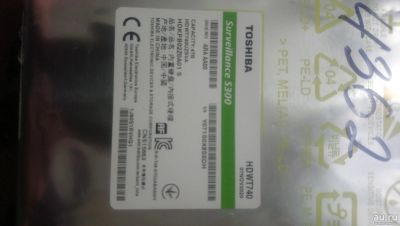 Лот: 17812488. Фото: 1. Жесткий диск Toshiba S300 Surveillance... Жёсткие диски (HDD)