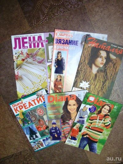 Лот: 8560475. Фото: 1. Журналы Сандра, Лена и др. по... Другое (ручная работа)