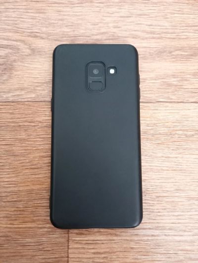 Лот: 17283587. Фото: 1. Samsung galaxy A8 black. Смартфоны