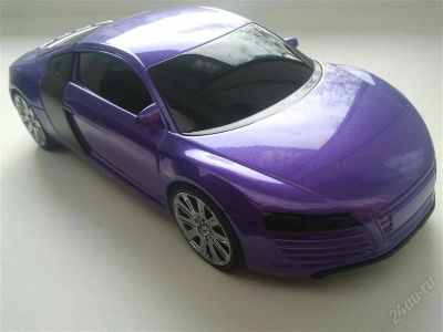 Лот: 2216512. Фото: 1. портативная колонка Audi R8 (purple... Музыкальные центры, магнитолы