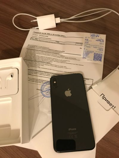 Лот: 14612247. Фото: 1. IPhone XS Max 64gb Space Gray. Смартфоны