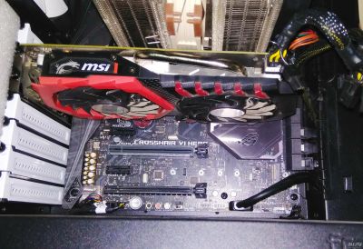 Лот: 14910571. Фото: 1. MSI GTX 1050 ti Gaming X на гарантии. Видеокарты